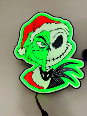 Holiday Mash-Up LED Light Box | 3D Printed Fan Art Décor