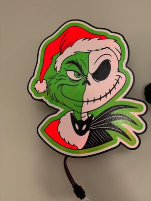 Holiday Mash-Up LED Light Box | 3D Printed Fan Art Décor