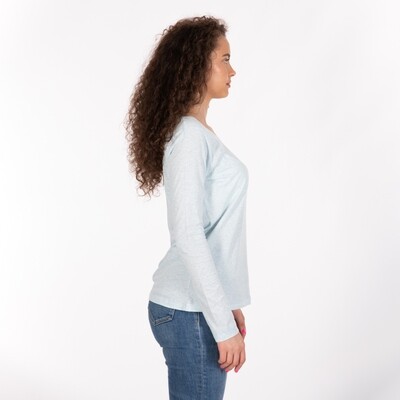 Frauen Bettina Bio-Baumwolle Langarm-T-Shirt