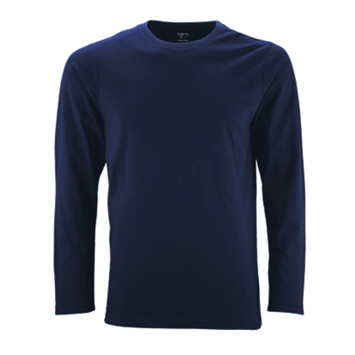 Herren Loic Recycled Baumwolle-Polyester Langarm-T-Shirt