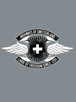 T-Shirt HIGHWAYS OF SWITZERLAND - 2043
