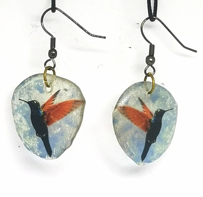 Colibri earrings