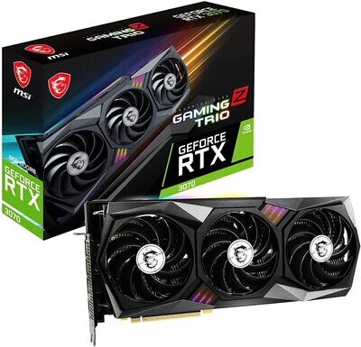 MSI Gaming GeForce RTX 3070 LHR 8GB GDRR6 Gaming Z Trio