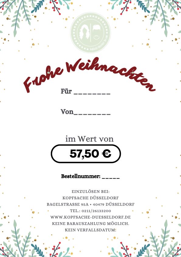 50€ Kopfsache - Gutschein
