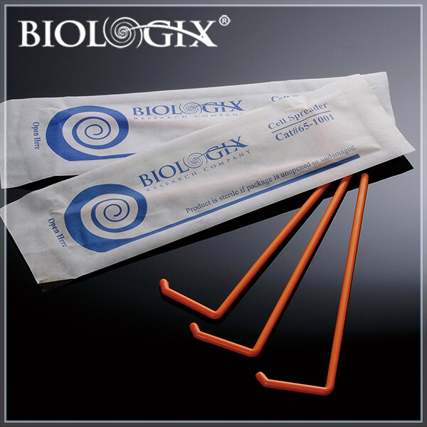 Biologix Cell Spreaders (Individually Wrapped/ Zip-seal Package), Case of 500