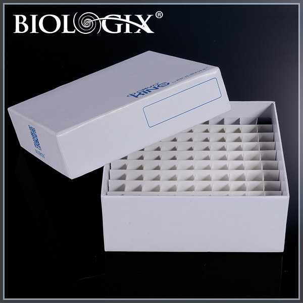 Biologix CryoKING Premium Cardboard Cryogenic Boxes with 81-Well