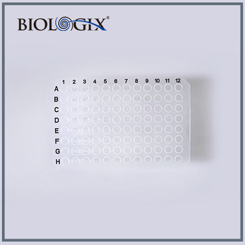 Biologix PCR Plates-0.1mL NON-SKIRTED (96-well), Case of 100