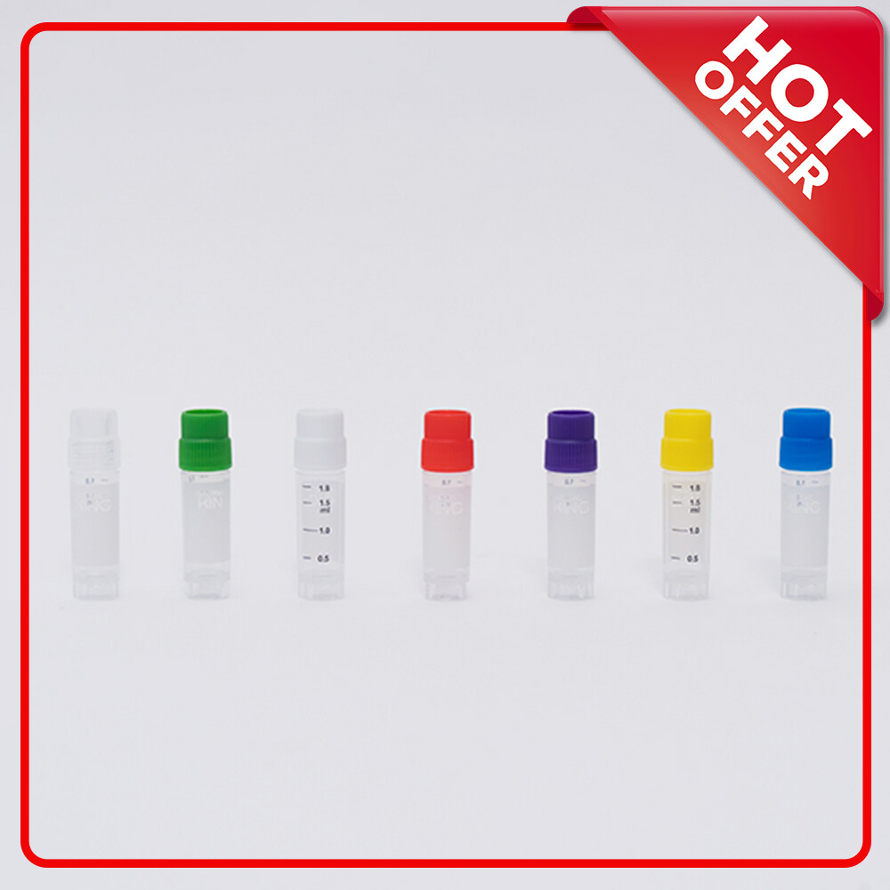 Cryogenic Vials Tubes-2.0ml External Thread Non-barcoded, Case of 1000