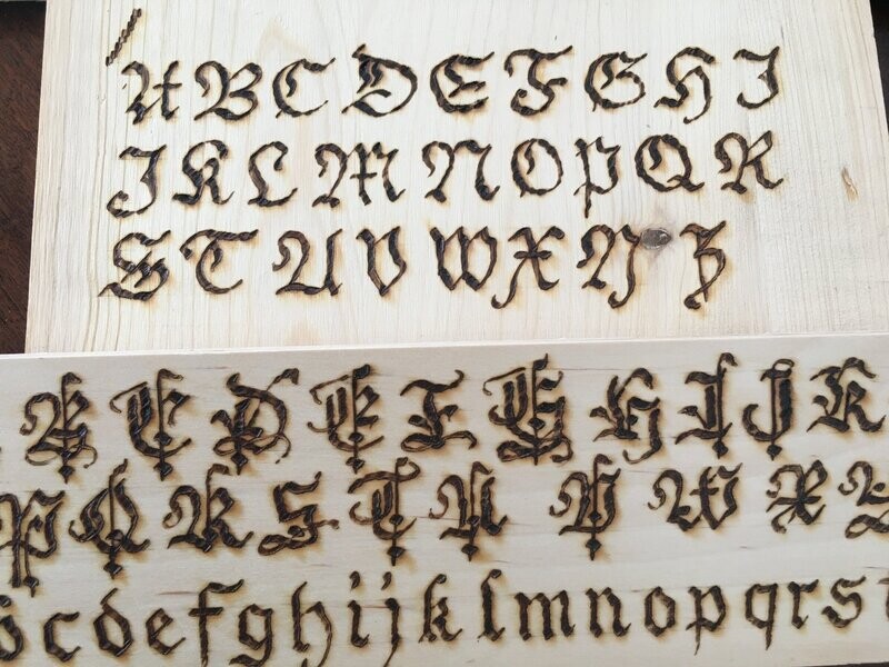 Fraktur-Schrift