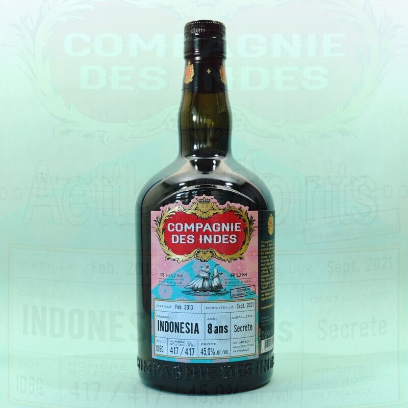 Compagnie des Indes Rum / Indonesia / 8 Jahre / Secrete Compagnie des Indes Rum / Indonesia / 8 Jahre / Secrete