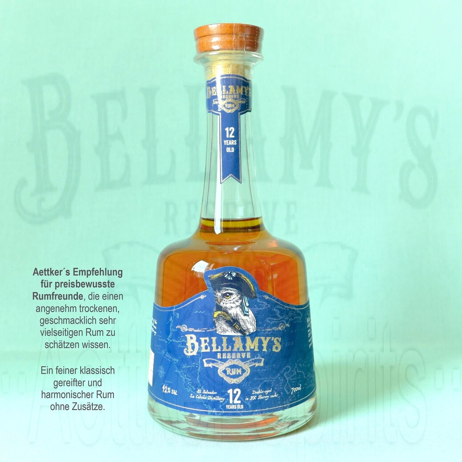 Bellamy´s Reserve Rum / El Salvador / 12 Jahre / PX-Finish