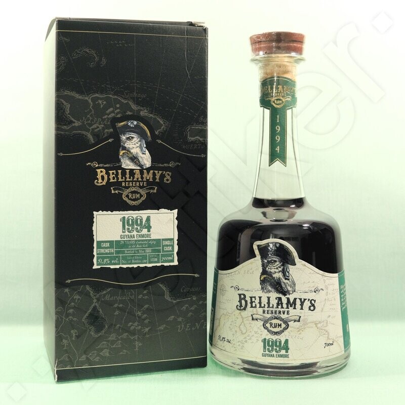 Bellamy´s Reserve Rum / Guyana / 28 Jahre / Enmore 1994