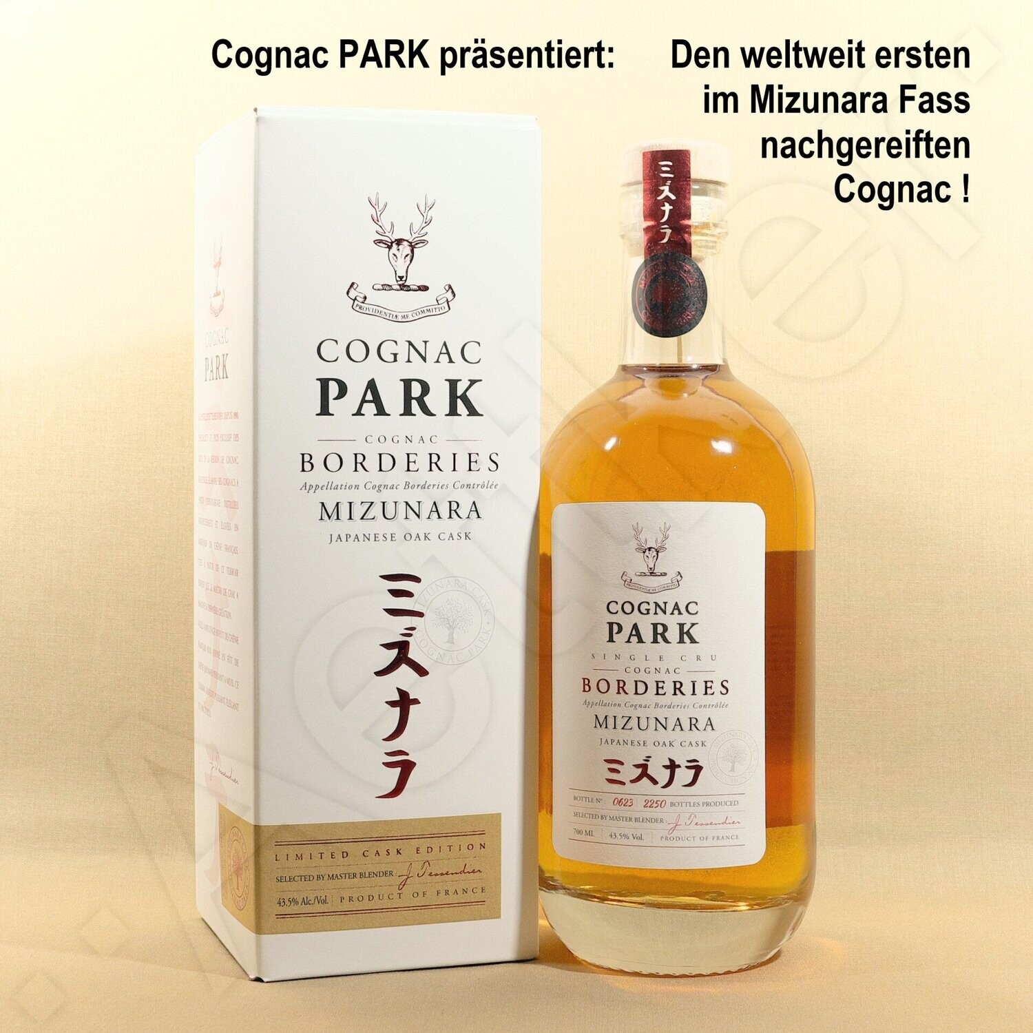 Cognac Park - Tessendier / Borderies / Mizunara Finish / Cognac Single Cru