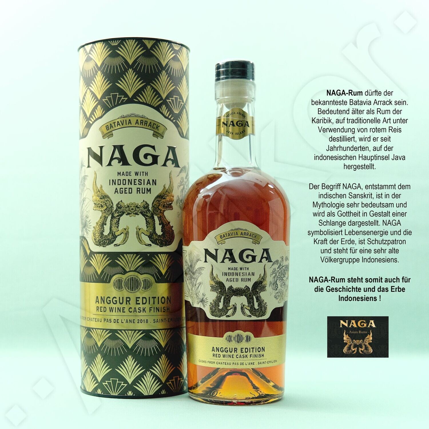 NAGA / Batavia Arrack / Indonesien / Anggur Edition