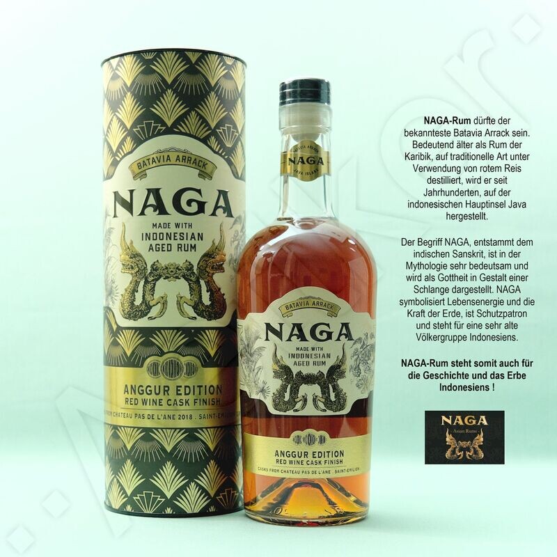 NAGA / Batavia Arrack / Indonesien / Anggur Edition