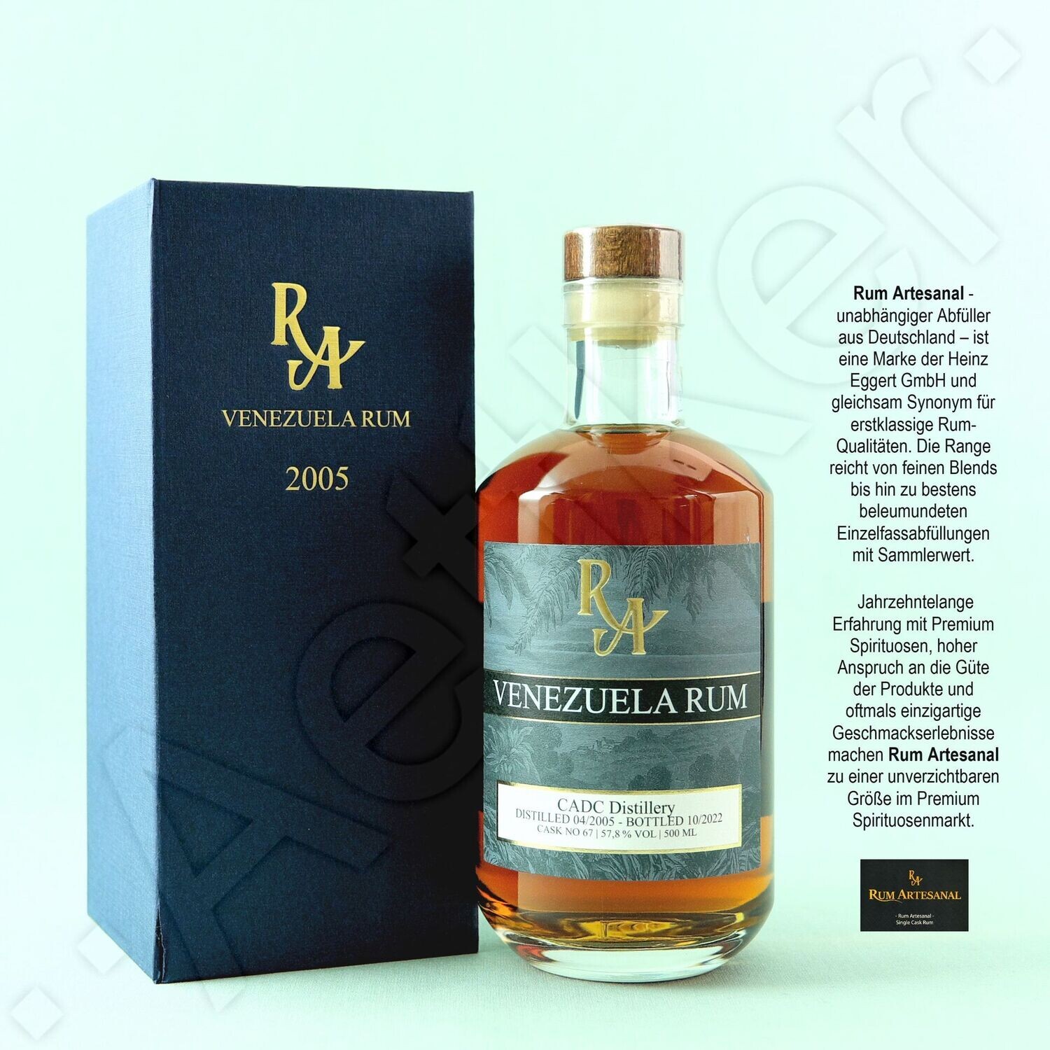 Rum Artesanal / Venezuela / 17 Jahre / C.A.D.C.- Distillery