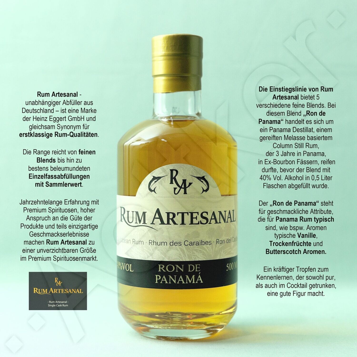 Rum Artesanal / Ron de Panama / Blend