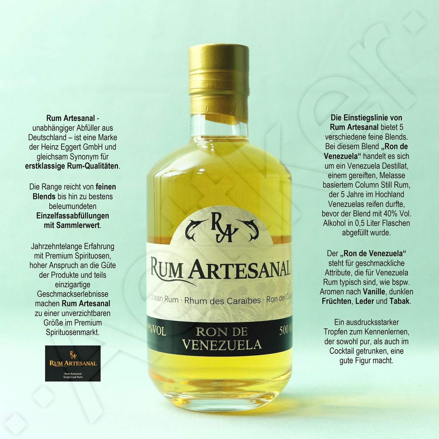 Rum Artesanal / Ron de Venezuela / Blend