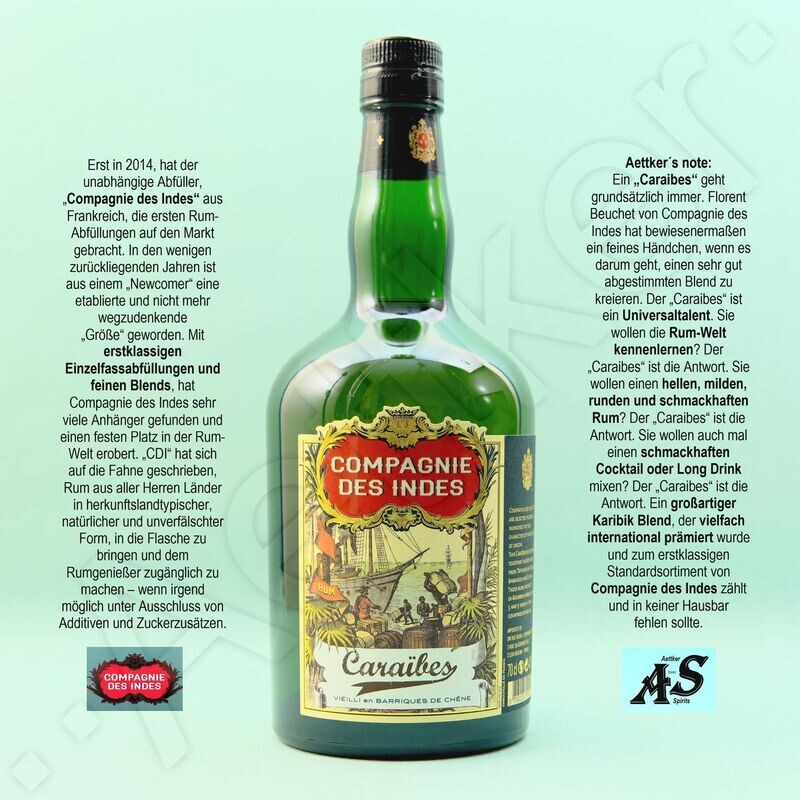 Compagnie des Indes / Caraibes / Blend / 3-5 Jahre Compagnie des Indes / Caraibes / Blend / 3-5 Jahre
