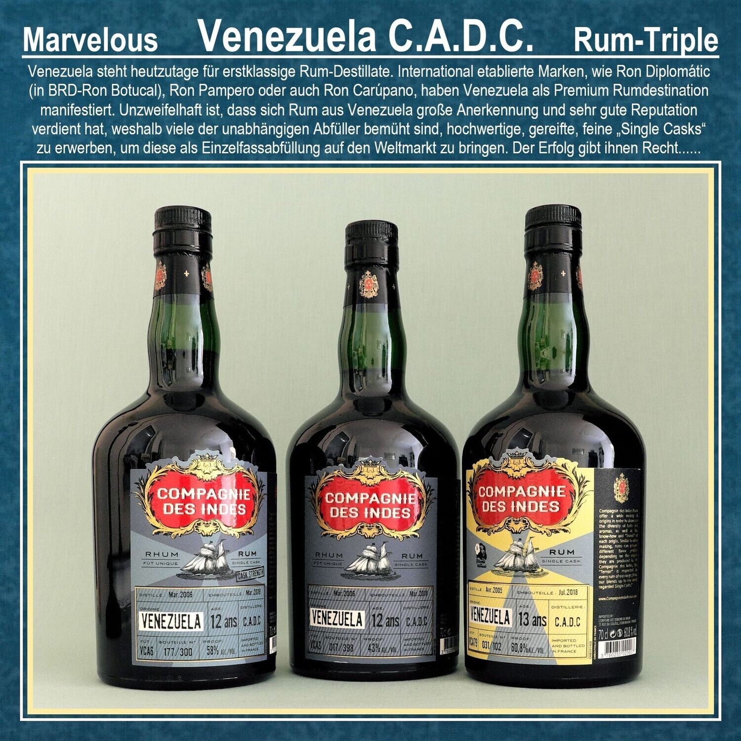 Venezuela Bundle / Compagnie des Indes / CADC-Distillery