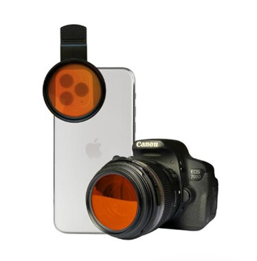 Coral Colour Lens XL