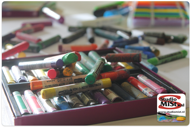 Tekenen met oliepastels