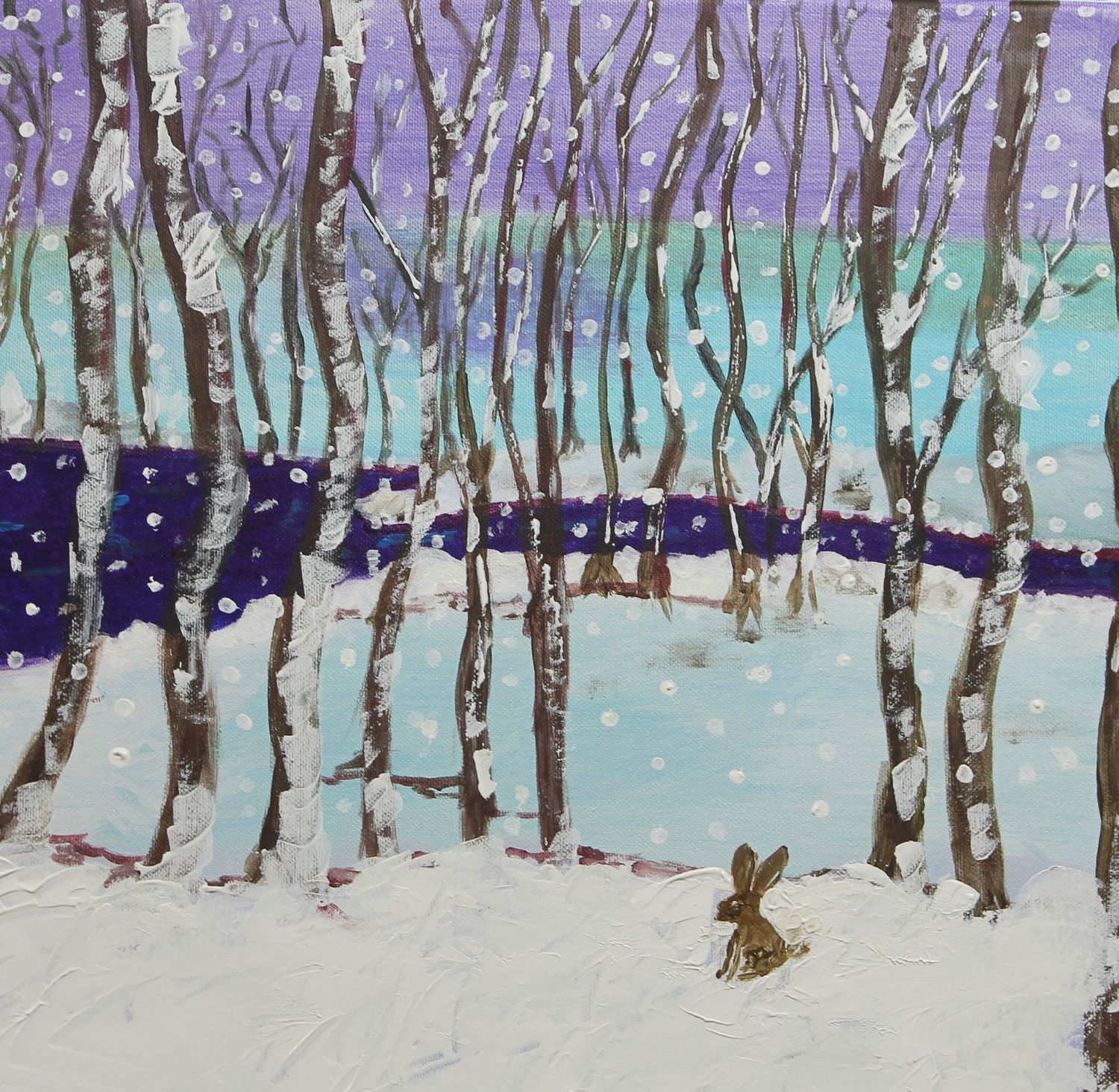 Acrylverf Winterworkshop Acrylverf Winterworkshop