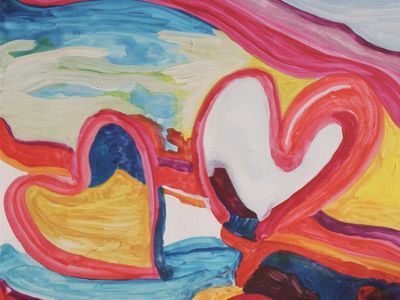 Schilderen voor Valentijnsdag schilderen voor Valentijnsdag bij Studio MiSt