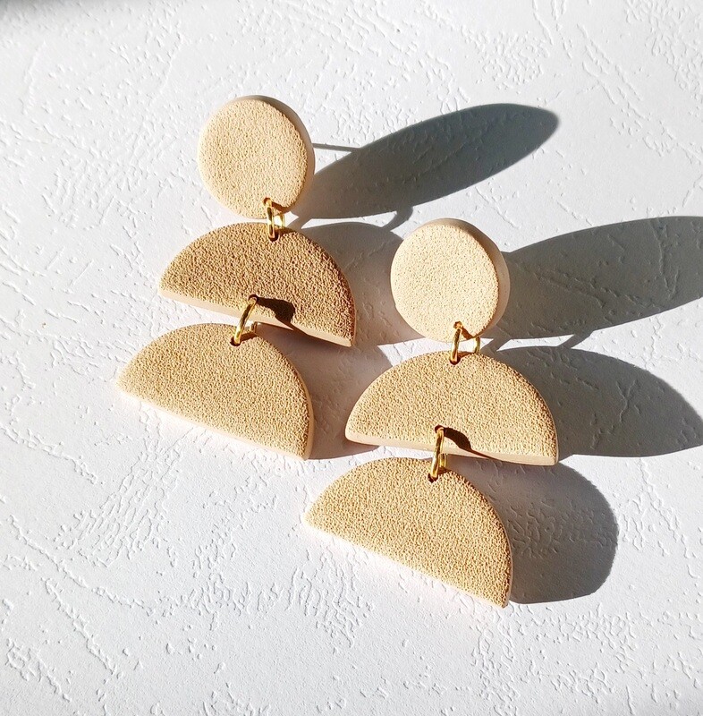Beige dangles