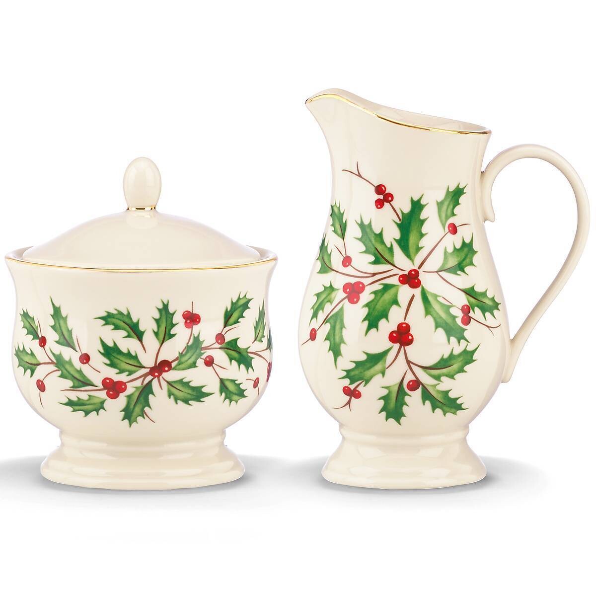 Holiday Sugar &amp; Creamer Set