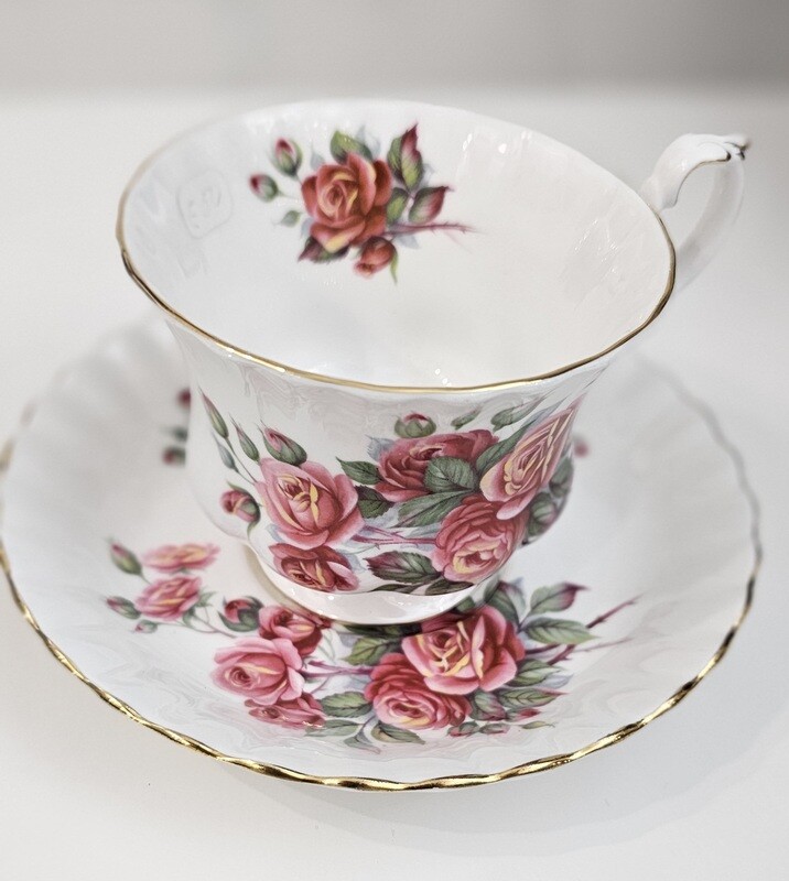 English Beauty Cup with Saucer