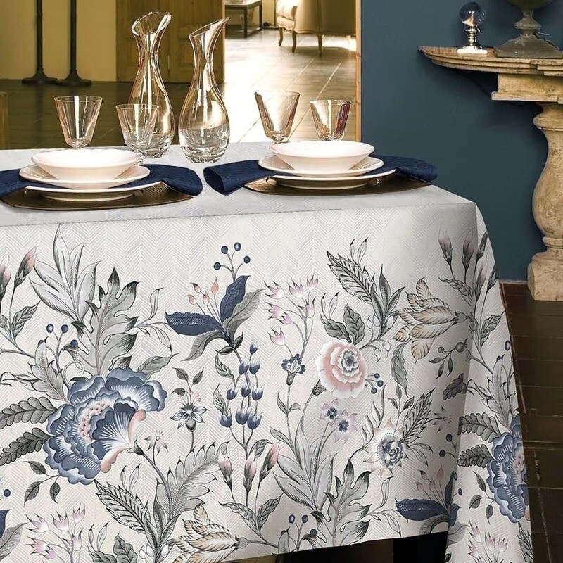 Tablecloth Sofia Blue 150x220