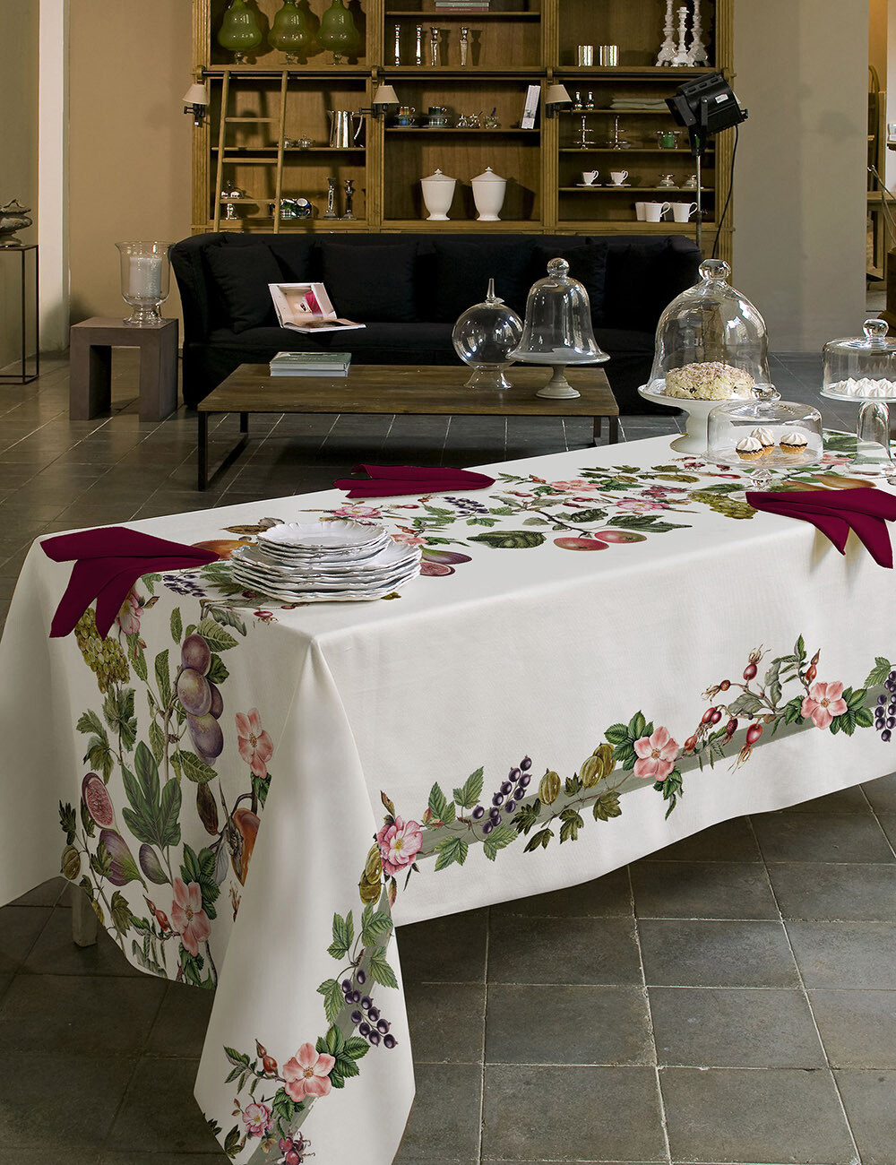 Tablecloth Simposio Frutta 150x270