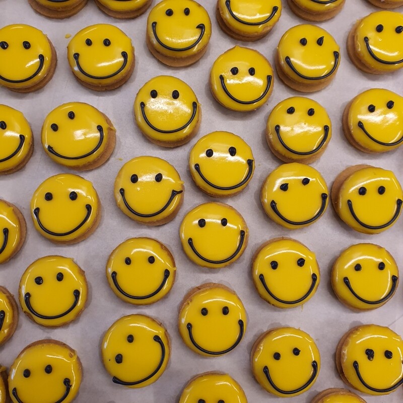 Smilie Gebäck 100g/ca. 8 Stk.