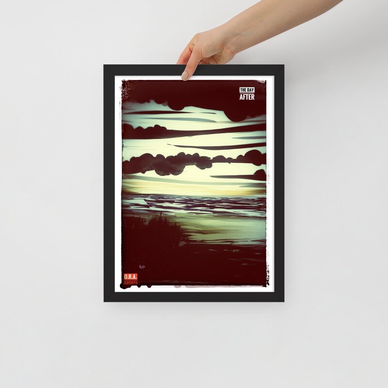 Gerahmtes Poster auf Fotopapier
