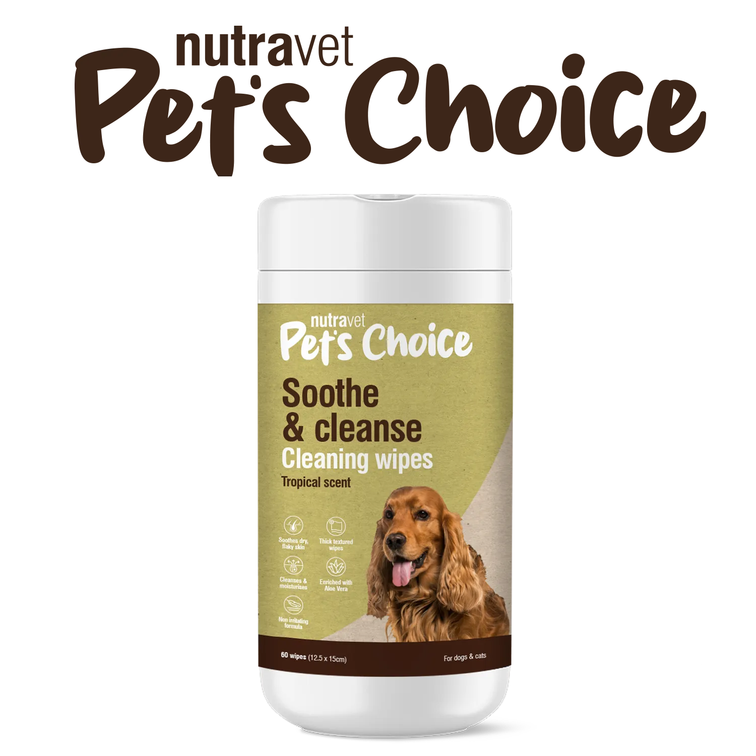 Soothe & Cleanse Cleaning Wipes