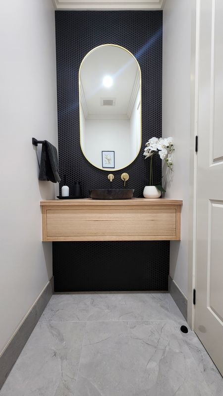 Solid Timber Floating Vanity