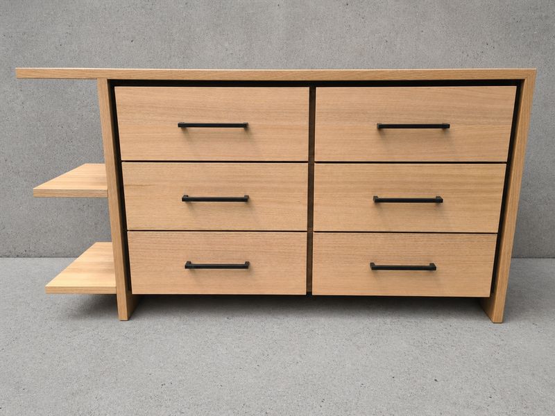 Dresser Black Face Framed