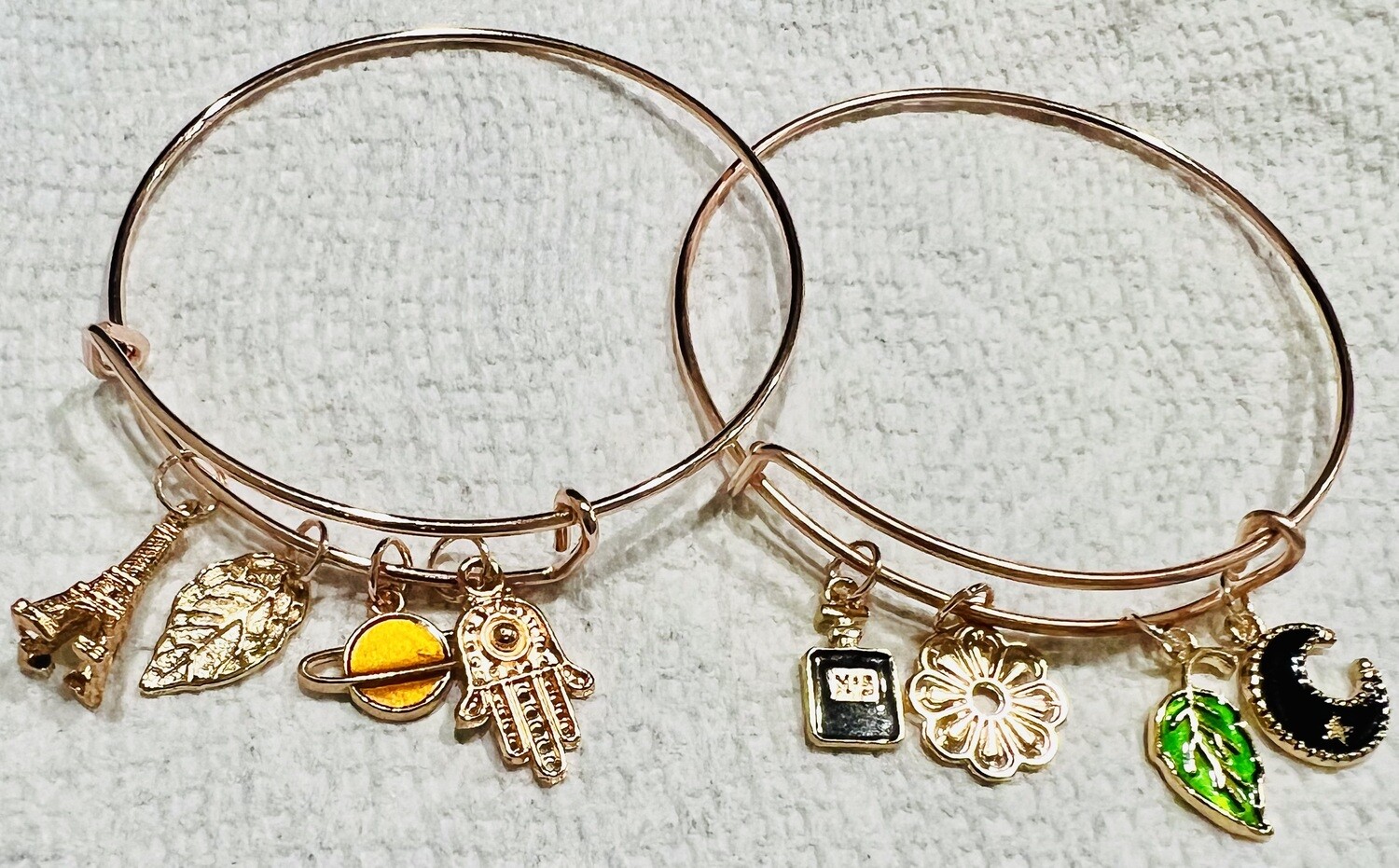 Rose Gold Bangle Bracelets