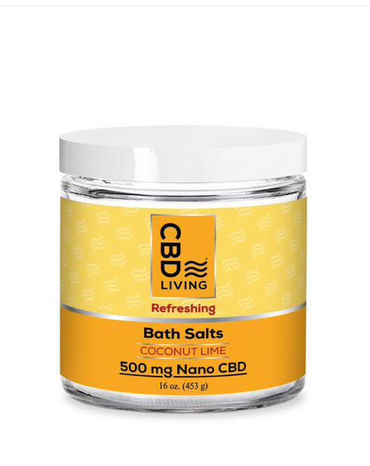 CBD Living Bath Salts 500mg