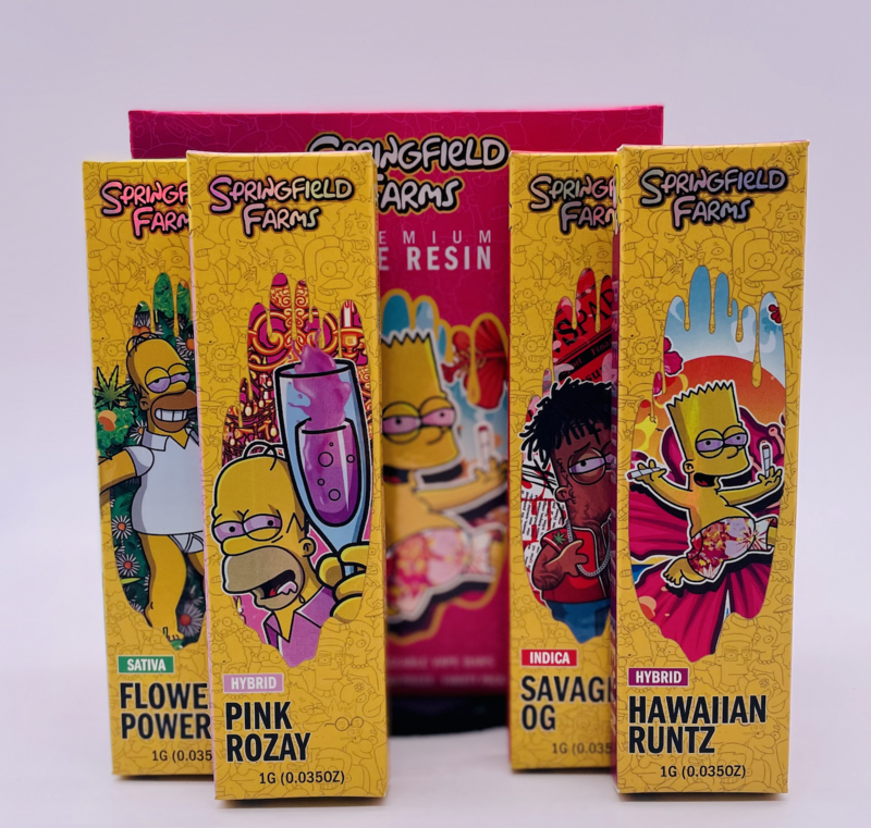 Springfield Farms Live Resin Vape 1g