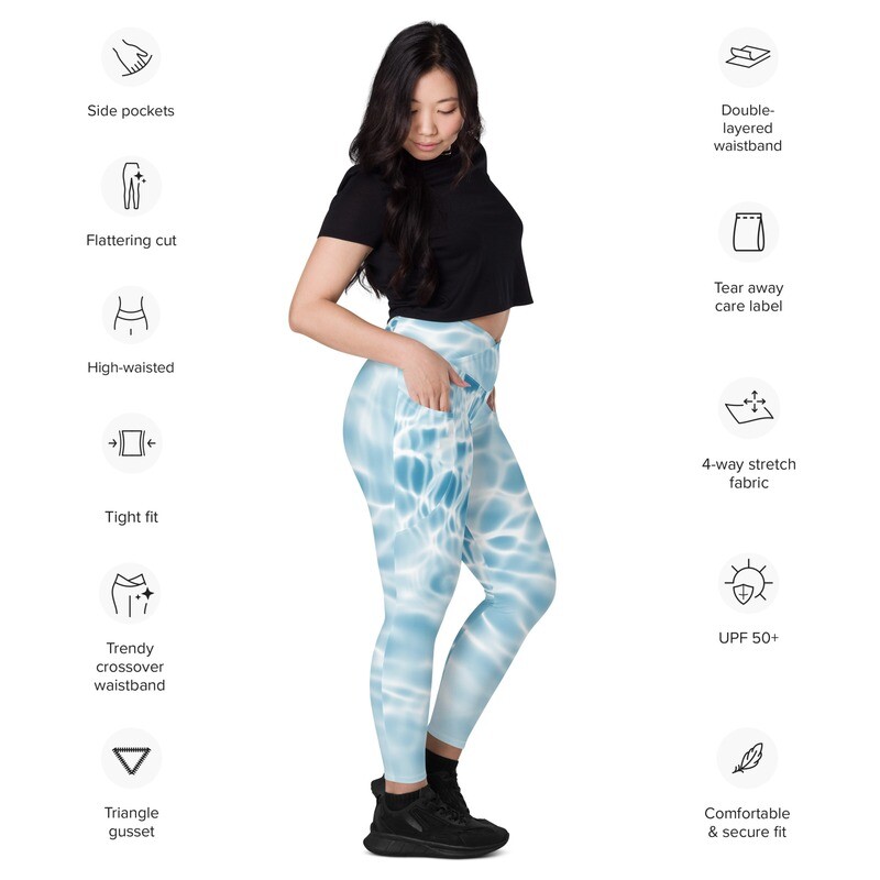 Revive Crossover Leggings With Pockets