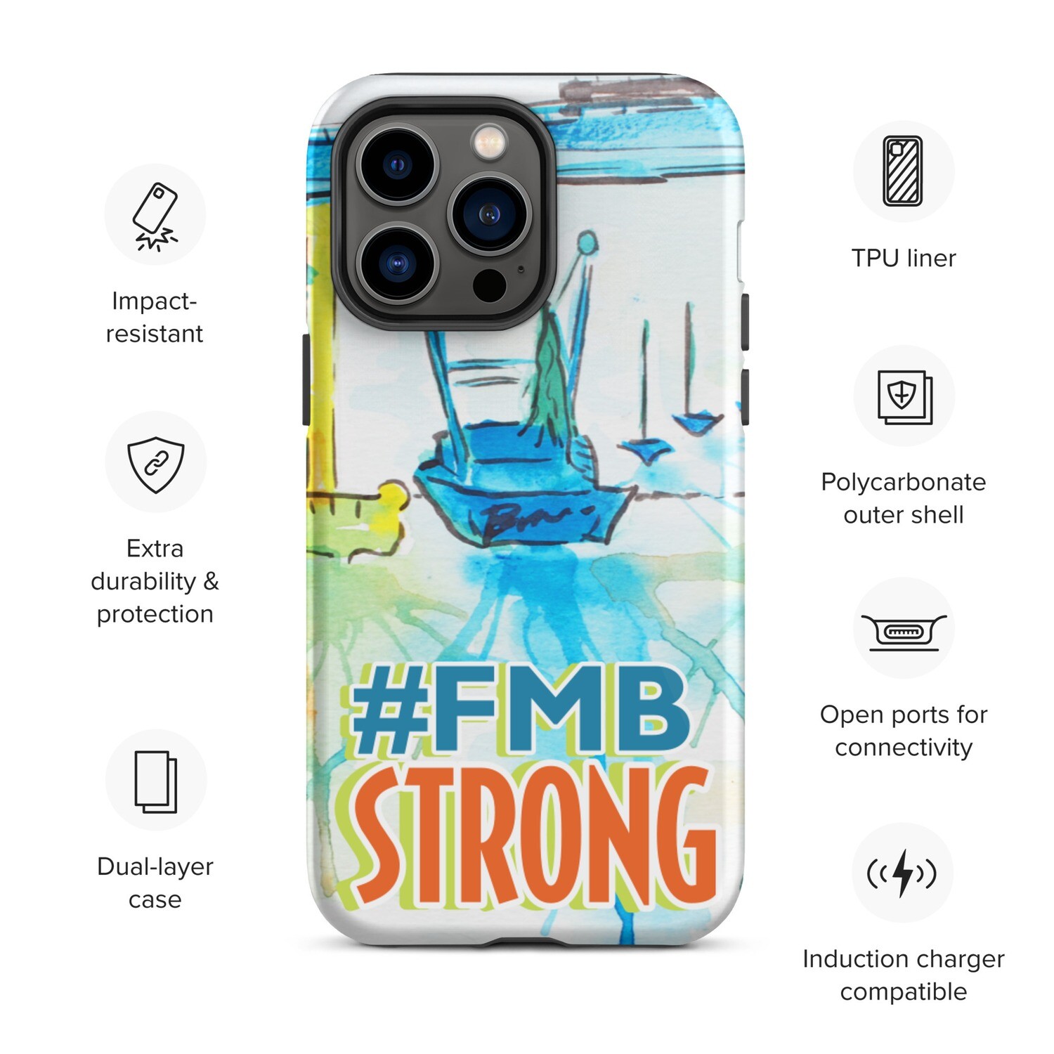 FMB STRONG - Tough iPhone case