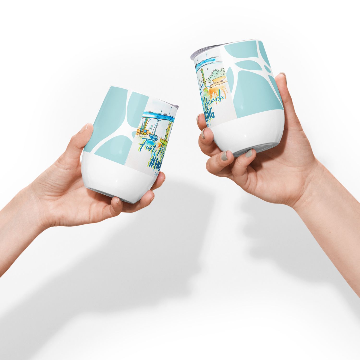 FMB Strong Fort Myers Beach Estero Island Beverage  tumbler