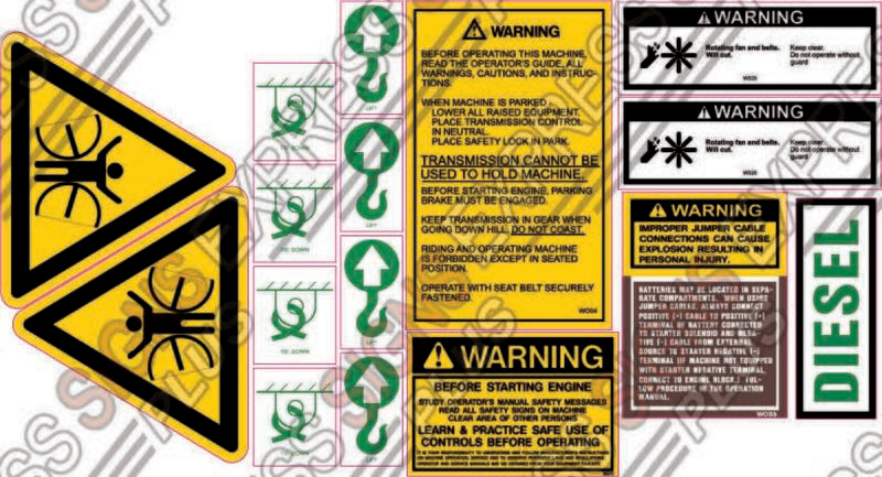 Generic Roller Compactor Warnings