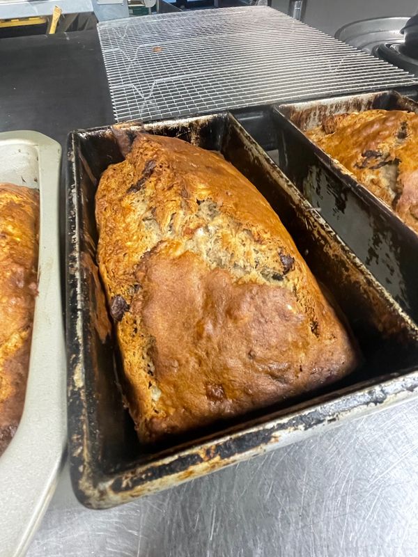 GF DF Banana Chocolate Chip large loaf