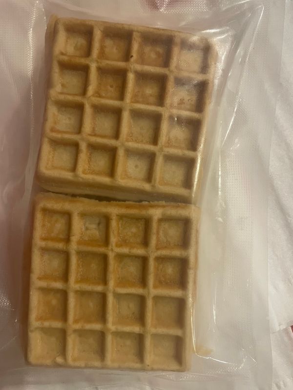 Gluten free Dairy free  frozen Waffles