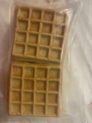Gluten free Dairy free  frozen Waffles
