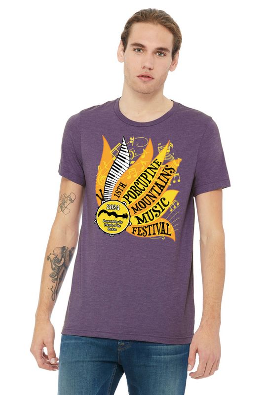 18th Porcupine Mountains Music Festival Souvenir T-shirt