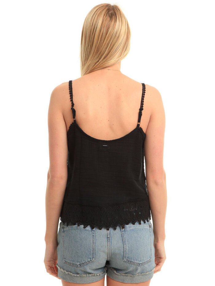 Black Tank Solid Relaxed